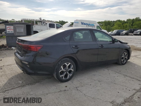 2019 Kia Forte LXS with VIN 3KPF24AD3KE008293, listed as a Copart auction lot 56541655 with 80,808 mi miles and Salvage title. Bid and sale history available at DreamBid. Image 3.