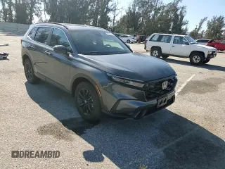 2025 Honda CR-V Sport-L with VIN 2HKRS6H84SH800949, listed as a Copart auction lot 50391695 with 8,628 mi miles and Salvage Title. Bid and sale history available at DreamBid. Image 12.