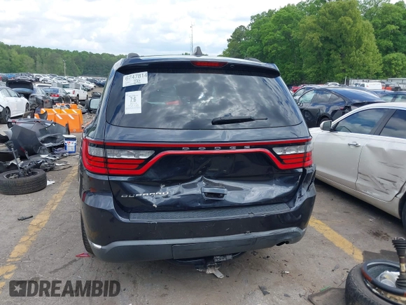 2014 Dodge Durango SXT with VIN 1C4RDHAG5EC286603, listed as a IAAI auction lot 42092392 with 152,503 mi miles and . Bid and sale history available at DreamBid. Image 16.