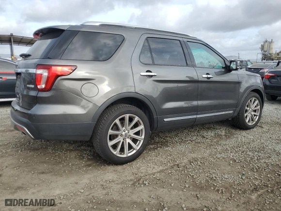 2016 Ford Explorer Limited with VIN 1FM5K7FH6GGB75159, listed as a Copart auction lot 50651795 with 117,768 mi miles and Salvage Title. Bid and sale history available at carsss.com. Image 3.
