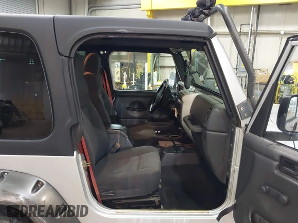 2003 Jeep Wrangler Rubicon with VIN 1J4FA69S13P375142, listed as a IAAI auction lot 41709647 with 125,443 mi miles and . Bid and sale history available at DreamBid. Image 5.