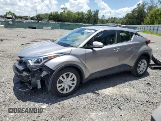 2019 Toyota C-HR XLE with VIN JTNKHMBX4K1016360, listed as a Copart auction lot 63248984 with 18,504 mi miles and Salvage Title. Bid and sale history available at carsss.com. Image 1.