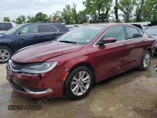 2015 Chrysler 200 Limited z VIN 1C3CCCAB8FN527886, wystawiony jako Copart lot #56846864 z przebiegiem 133 249 mil mil oraz Szkoda całkowita • Salvage title. Historia ofert i sprzedaży dostępna na DreamBid. Obrazek 1.