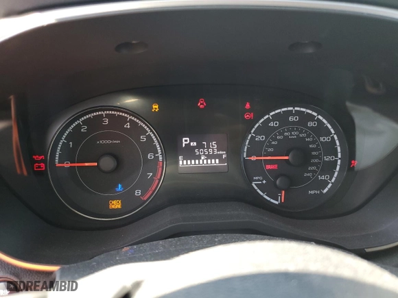 2019 Subaru Crosstrek Premium with VIN JF2GTACC8K8308928, listed as a Copart auction lot 61368944 with 50,593 mi miles and Salvage Title. Bid and sale history available at carsss.com. Image 9.