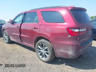 2018 Dodge Durango GT with VIN 1C4RDJDG5JC452079, listed as a IAAI auction lot 42674267 with 187,905 mi miles and . Bid and sale history available at DreamBid. Image 3.
