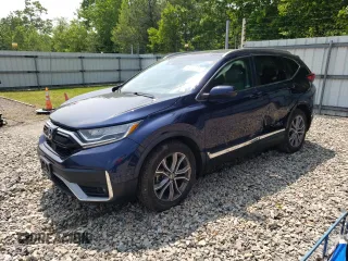 2020 Honda CR-V Touring with VIN 2HKRW2H93LH624645, listed as a Copart auction lot 60660355 with 77,220 mi miles and Salvage title. Bid and sale history available at DreamBid. Image 1.