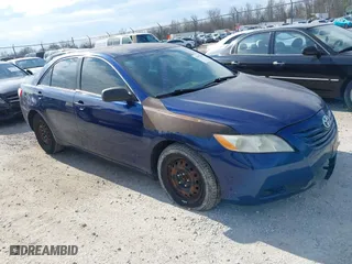 2007 Toyota Camry CE with VIN 4T1BE46K67U172171, listed as a IAAI auction lot 41907818 with 289,074 mi miles. Bid and sale history available at carsss.com. Image 1.