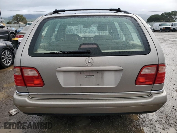 1998 Mercedes-Benz E-Class with VIN WDBJH65F7WA467107, listed as a Copart auction lot 49284975 with 168,287 mi miles and Salvage Title. Bid and sale history available at carsss.com. Image 6.
