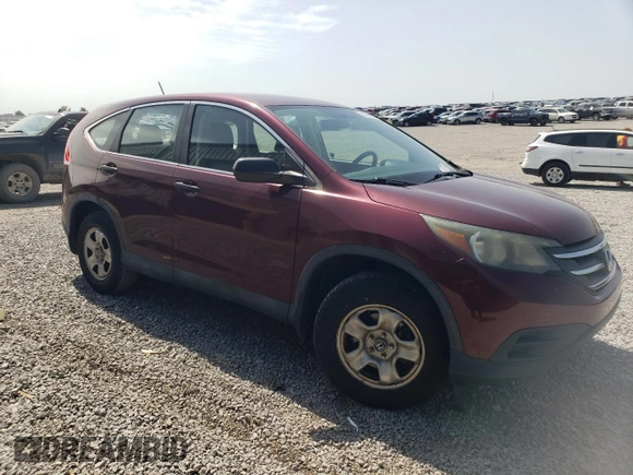 2013 Honda CR-V LX with VIN 5J6RM3H31DL016038, listed as a Copart auction lot 56682235 with 101,199 mi miles and Salvage title. Bid and sale history available at DreamBid. Image 4.