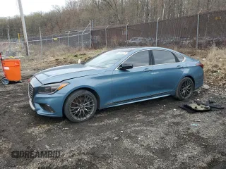 2018 Genesis G80 3.3T Sport with VIN KMHGN4JB2JU253107, listed as a Copart auction lot 51640875 with 0 mi miles and Clean Title. Bid and sale history available at carsss.com. Image 1.