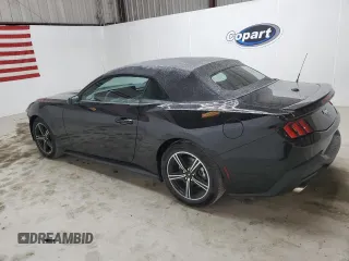 2025 Ford Mustang EcoBoost with VIN 1FAGP8UH1S5106123, listed as a Copart auction lot 47503045 with 535 mi miles and Clean Title. Bid and sale history available at carsss.com. Image 2.