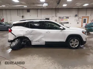 2020 GMC Terrain SLE with VIN 3GKALTEV9LL261804, listed as a IAAI auction lot 42256965 with 43,625 mi miles and . Bid and sale history available at DreamBid. Image 13.