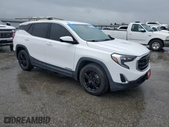 2018 GMC Terrain SLE with VIN 3GKALMEV2JL336992, listed as a Copart auction lot 48050185 with 83,233 mi miles and Clean Title. Bid and sale history available at DreamBid. Image 4.