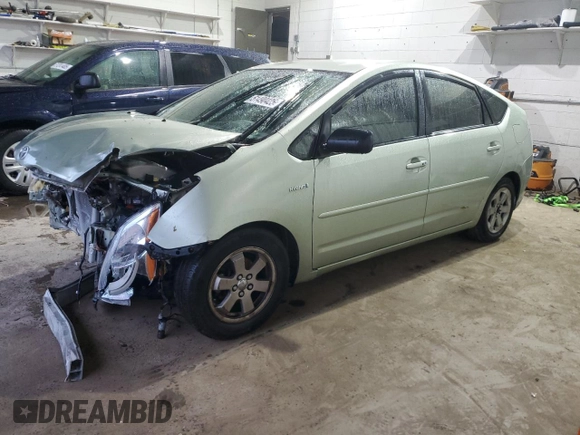 2008 Toyota Prius with VIN JTDKB20U487762090, listed as a Copart auction lot 51490425 with Not provided miles and Salvage title. Bid and sale history available at DreamBid. Image 1.