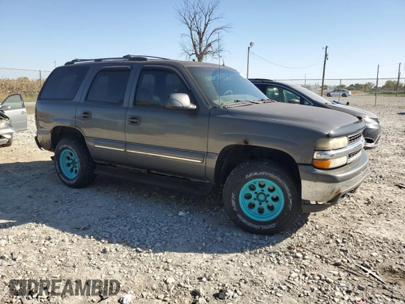 2002 Chevrolet Tahoe LT with VIN 1GNEK13Z32R130263, listed as a Copart auction lot 75677274 with 215,534 mi miles and Clean Title. Bid and sale history available at carsss.com. Image 4.