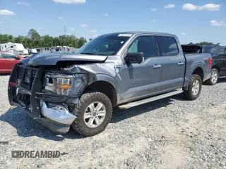 2022 Ford F-150 XL with VIN 1FTFW1E54NFA60192, listed as a Copart auction lot 56924485 with 101,403 mi miles and Salvage title. Bid and sale history available at DreamBid. Image 1.