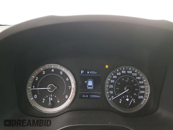 2020 Hyundai Venue SE with VIN KMHRB8A37LU047415, listed as a Copart auction lot 49169925 with 122,266 mi miles and Salvage Title. Bid and sale history available at DreamBid. Image 9.