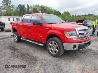 2014 Ford F-150 XL with VIN 1FTFW1ET0EFA05463, listed as a IAAI auction lot 42037670 with 219,154 mi miles and . Bid and sale history available at DreamBid. Image 1.