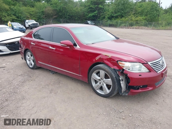 2012 Lexus LS 460 z VIN JTHBL5EF9C5113574, wystawiony jako IAAI lot #42217143 z przebiegiem 215 592 mil mil oraz . Historia ofert i sprzedaży dostępna na DreamBid. Obrazek 1.