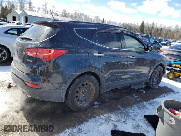 2013 Hyundai Santa Fe Sport z VIN 5XYZU3LBXDG027071, wystawiony jako Copart lot #48201715 z przebiegiem 175 806 mil mil oraz Szkoda całkowita • Salvage title. Historia ofert i sprzedaży dostępna na DreamBid. Obrazek 3.