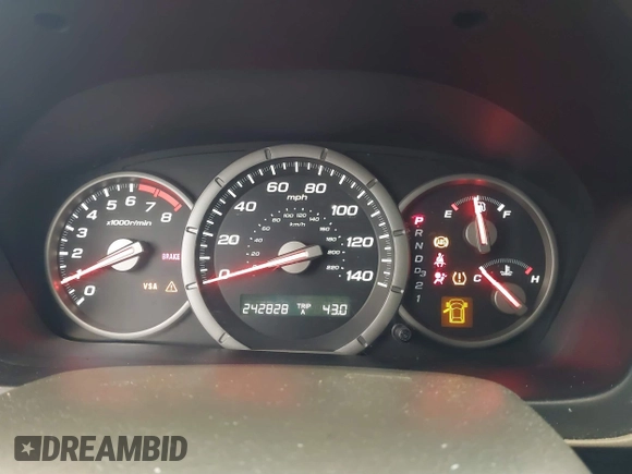 2006 Honda Pilot EX-L with VIN 5FNYF187X6B026463, listed as a IAAI auction lot 41612181 with 242,828 mi miles and . Bid and sale history available at DreamBid. Image 7.