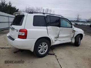 2007 Toyota Highlander Hybrid with VIN JTEGW21A970019300, listed as a Copart auction lot 84977824 with 162,984 mi miles and Salvage Title. Bid and sale history available at carsss.com. Image 3.