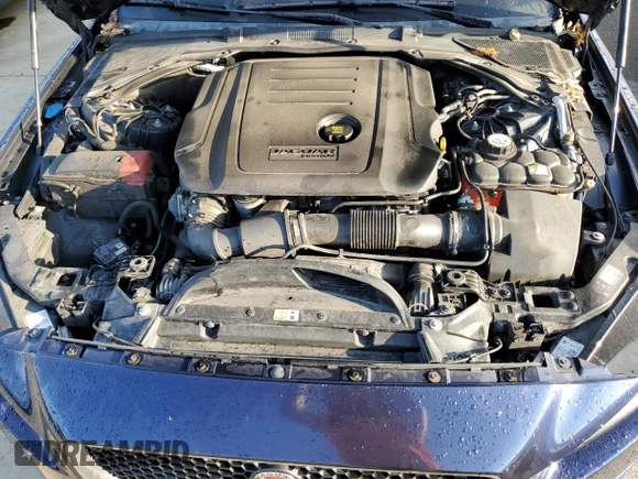 2017 Jaguar XE with VIN SAJAE4BN4HA968647, listed as a Copart auction lot 81204584 with Not Provided miles and Salvage Title. Bid and sale history available at DreamBid. Image 11.