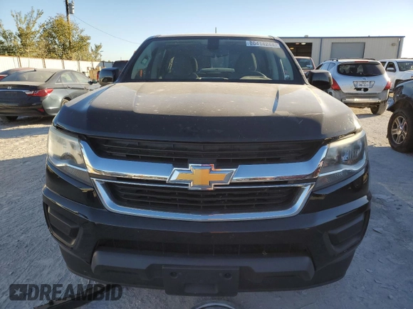 2019 Chevrolet Colorado 2WD Work Truck with VIN 1GCGSBEN7K1333897, listed as a Copart auction lot 80414244 with 81,715 mi miles and Salvage title. Bid and sale history available at DreamBid. Image 5.