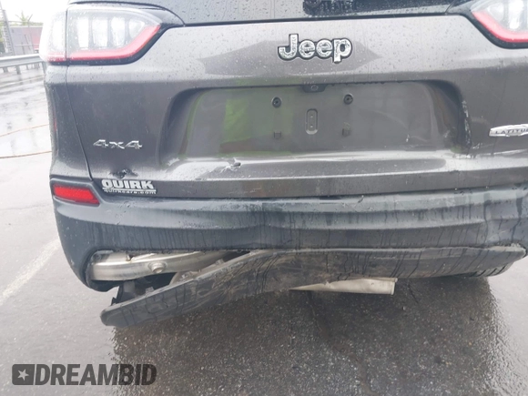 2019 Jeep Cherokee Latitude Plus with VIN 1C4PJMLB7KD195591, listed as a IAAI auction lot 42433607 with 58,370 mi miles and . Bid and sale history available at DreamBid. Image 6.