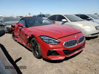 2020 BMW Z4 sDrive30i with VIN WBAHF3C03LWW70025, listed as a Copart auction lot 50814654 with 21,802 mi miles. Bid and sale history available at carsss.com. Image 11.
