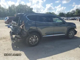 2019 Hyundai Santa Fe SE with VIN 5NMS23ADXKH122695, listed as a Copart auction lot 61941525 with 64,578 mi miles and Non repairable. Bid and sale history available at DreamBid. Image 3.