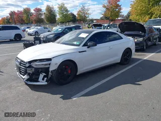 2018 Audi A5 Coupe Premium with VIN WAUSNAF59JA000526, listed as a IAAI auction lot 40595542 with 78,007 mi miles. Bid and sale history available at carsss.com. Image 19.