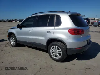 2017 Volkswagen Tiguan S with VIN WVGAV7AX3HK008793, listed as a Copart auction lot 54086385 with 82,400 mi miles and Salvage Title. Bid and sale history available at DreamBid. Image 2.