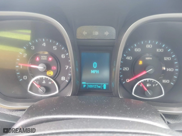 2013 Chevrolet Malibu LS with VIN 1G11B5SA2DF192101, listed as a IAAI auction lot 41572155 with 109,127 mi miles. Bid and sale history available at carsss.com. Image 7.