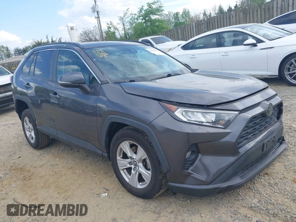 2019 Toyota RAV4 XLE with VIN 2T3P1RFV9KW042278, listed as a IAAI auction lot 42062800 with 62,979 mi miles and . Bid and sale history available at DreamBid. Image 1.