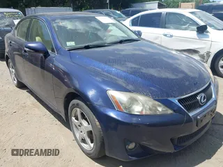 2011 Lexus IS 250 with VIN JTHCF5C20B5049547, listed as a IAAI auction lot 42506878 with 175,754 mi miles and . Bid and sale history available at DreamBid. Image 1.