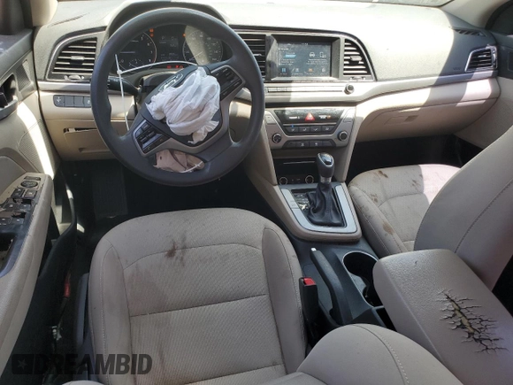 2017 Hyundai Elantra SE z VIN 5NPD84LF5HH086454, wystawiony jako Copart lot #55080805 z przebiegiem 126 843 mil mil oraz Szkoda całkowita • Salvage title. Historia ofert i sprzedaży dostępna na DreamBid. Obrazek 8.