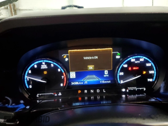 2021 Ford Bronco Sport Outer Banks z VIN 3FMCR9C61MRB07468, wystawiony jako Copart lot #55500605 z przebiegiem 34 586 mil mil oraz Szkoda całkowita • Salvage title. Historia ofert i sprzedaży dostępna na DreamBid. Obrazek 9.