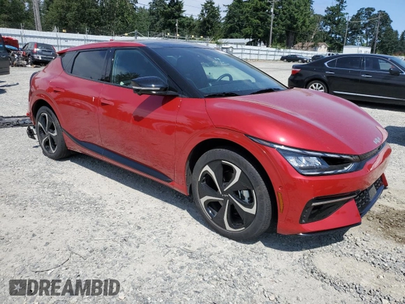 2023 Kia EV6 GT-Line z VIN KNDC4DLC9P5114218, wystawiony jako Copart lot #60671785 z przebiegiem 15 297 mil mil oraz Szkoda całkowita • Salvage title. Historia ofert i sprzedaży dostępna na DreamBid. Obrazek 4.