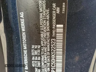 2017 BMW 4 Series 440i with VIN WBA4P1C50HK522523, listed as a Copart auction lot 48508585 with 70,098 mi miles and Salvage Title. Bid and sale history available at carsss.com. Image 12.