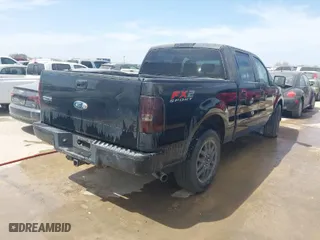 2008 Ford F-150 XLT with VIN 1FTPW12VX8KC48137, listed as a IAAI auction lot 41682620 with 200,102 mi miles. Bid and sale history available at carsss.com. Image 4.