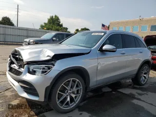 2022 Mercedes-Benz GLC 300 z VIN W1N0G8EB2NG081966, wystawiony jako Copart lot #64012925 z przebiegiem 45 524 mil mil oraz Szkoda całkowita • Salvage title. Historia ofert i sprzedaży dostępna na DreamBid. Obrazek 1.