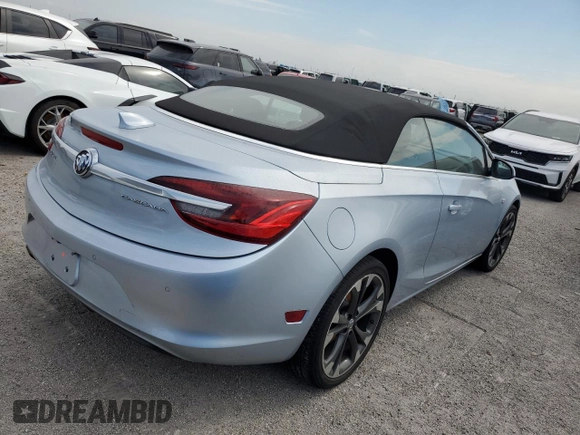 2018 Buick Cascada Premium with VIN W04WH3N58JG094723, listed as a Copart auction lot 74900764 with Not provided miles and Non repairable. Bid and sale history available at DreamBid. Image 3.