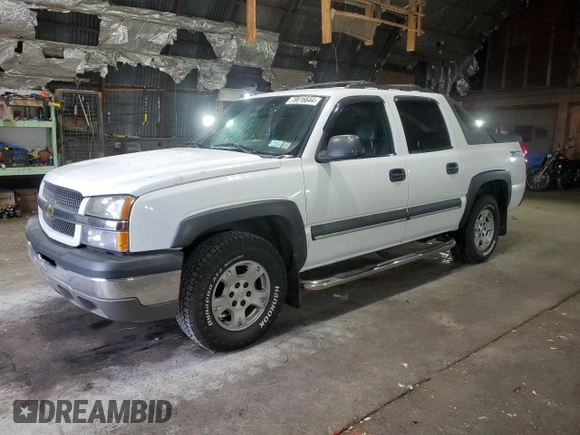 2003 Chevrolet Avalanche with VIN 3GNEK13T73G222957, listed as a Copart auction lot 78816644 with 143,772 mi miles and Salvage Title. Bid and sale history available at DreamBid. Image 1.
