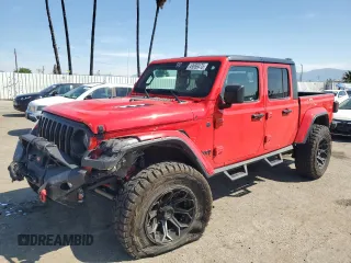 2022 Jeep Gladiator Sport S z VIN 1C6JJTAG0NL116035, wystawiony jako Copart lot #49659475 z przebiegiem 9 301 mil mil oraz Szkoda całkowita • Salvage title. Historia ofert i sprzedaży dostępna na DreamBid. Obrazek 1.