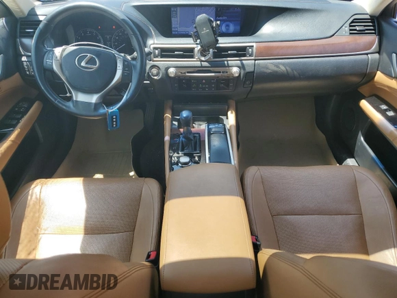 2013 Lexus GS 350 with VIN JTHCE1BL2D5013187, listed as a Copart auction lot 58663405 with 90,526 mi miles and Salvage title. Bid and sale history available at DreamBid. Image 8.