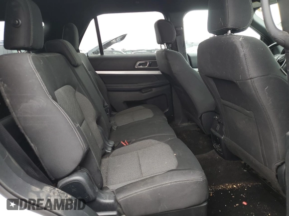 2017 Ford Explorer XLT with VIN 1FM5K8D82HGD81430, listed as a Copart auction lot 55413035 with 52,515 mi miles and Salvage title. Bid and sale history available at DreamBid. Image 11.