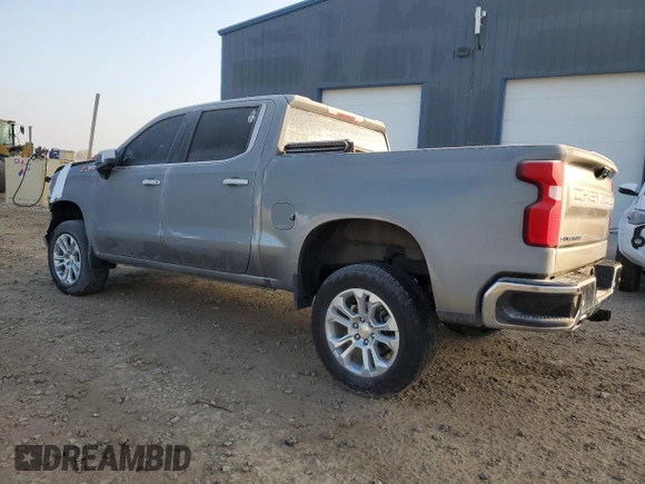 2023 Chevrolet Silverado 1500 LTZ with VIN 1GCUDGE8XPZ197178, listed as a Copart auction lot 81962514 with 0 mi miles and Salvage Title. Bid and sale history available at carsss.com. Image 2.