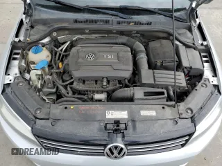 2014 Volkswagen Jetta SE with VIN 3VWD17AJ0EM314456, listed as a Copart auction lot 57380645 with 148,801 mi miles and Salvage title. Bid and sale history available at DreamBid. Image 11.