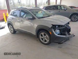 2022 Hyundai Kona SEL with VIN KM8K6CAB9NU920584, listed as a IAAI auction lot 42028170 with Not Provided miles and . Bid and sale history available at DreamBid. Image 1.